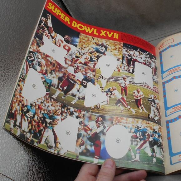 1983 Topps NFL Football Sticker Album Unused Condition Vintage - Picture 6 of 7
